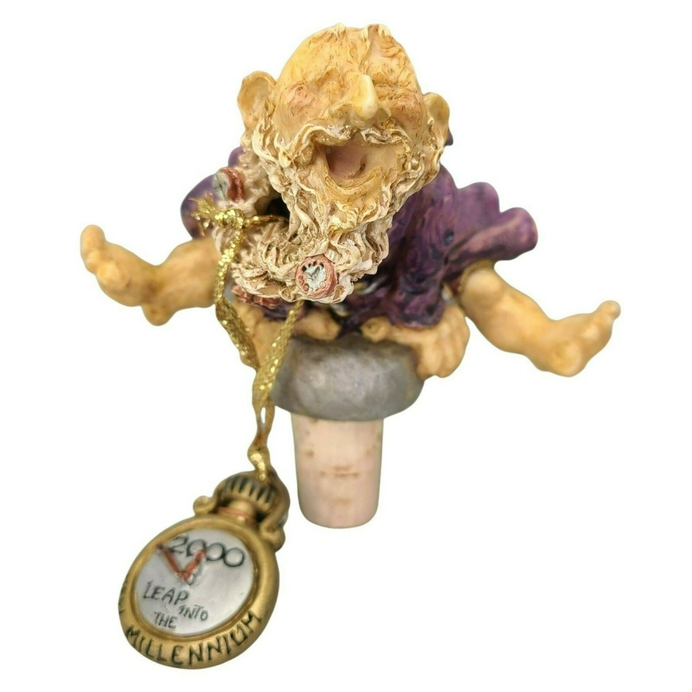 The Guardian of The Grapes Father Time Stomp Wine Bottle Stopper Drinking READ